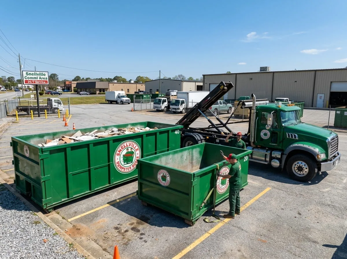 Dumpster rental in Lithonia GA Roll-off dumpster rental serving Lithonia, GA