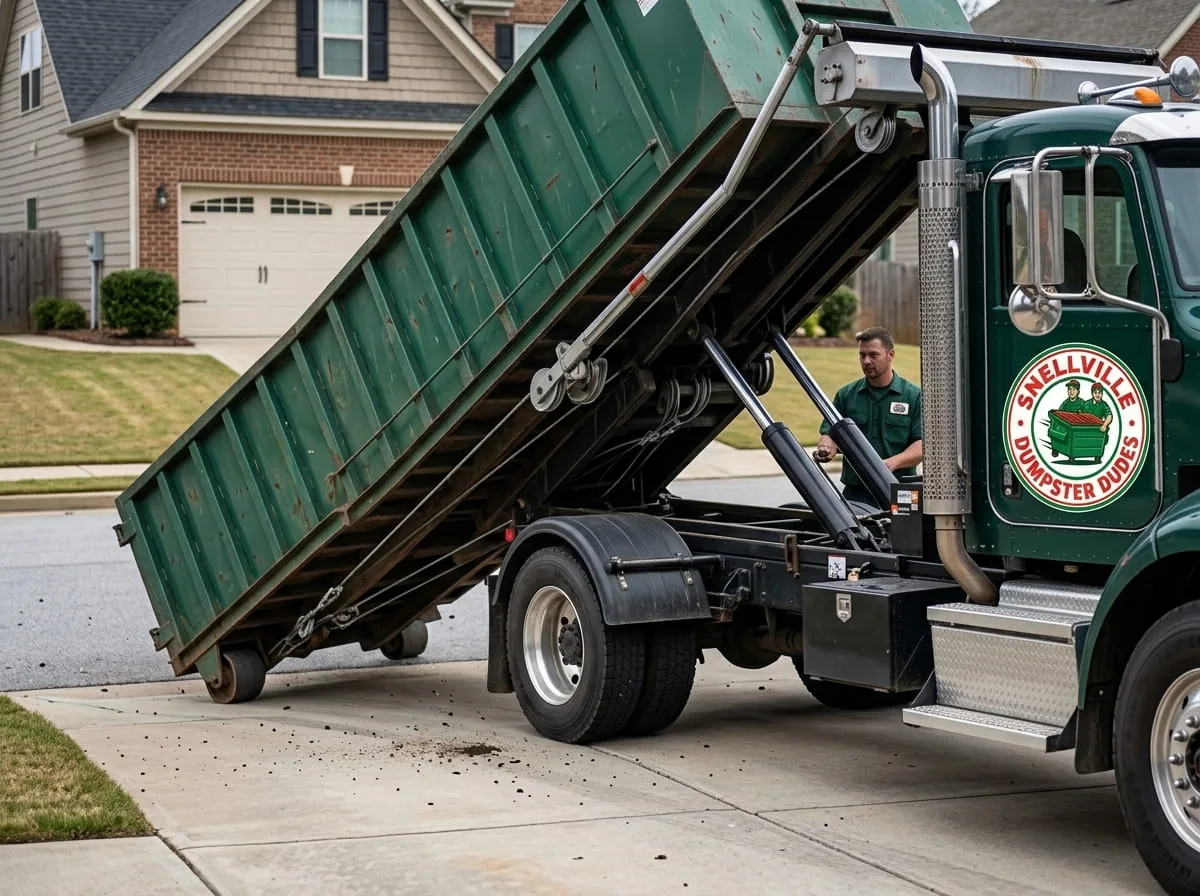 Dumpster rental in Loganville GA Roll-off dumpster rental serving Loganville, GA