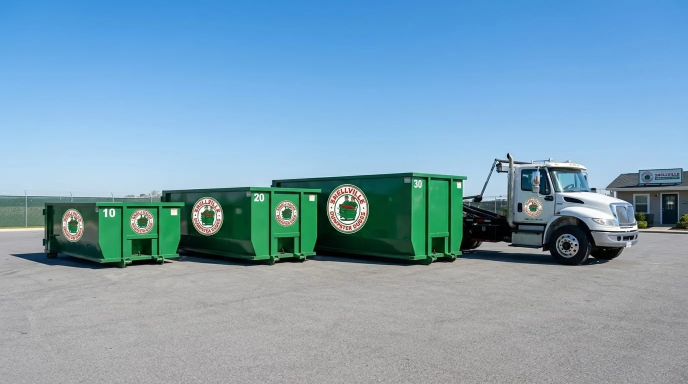 Dumpster rental service areas near Snellville GA Dumpster rental service areas around Snellville and Gwinnett County