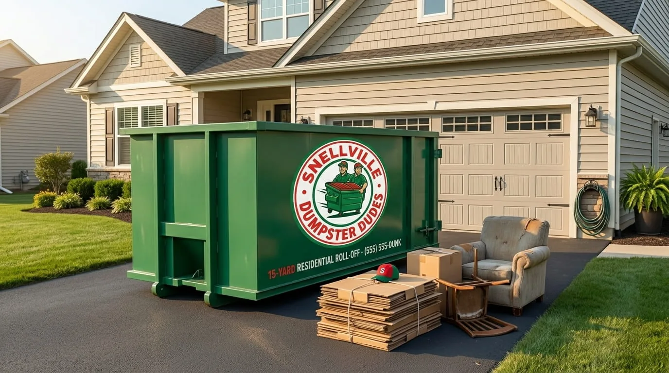 Residential Dumpster Rental in Snellville GA